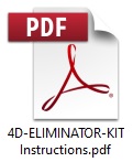 4D-ELIMINATOR-KIT Instructions